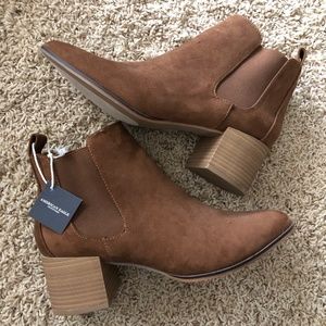 Brown Booties 8.5